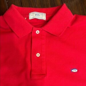 Southern Tide Red Polo Shirt